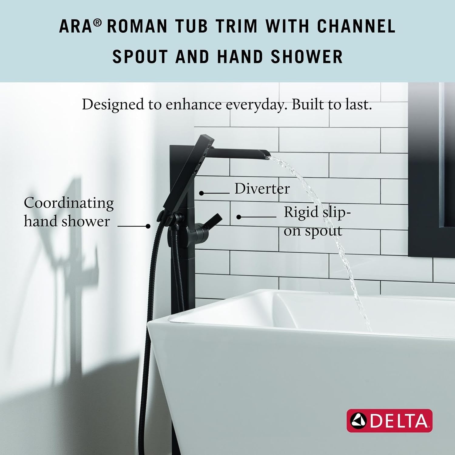 Floor-Mount Tub Fillers and Freestanding Tub Faucets: Rough-In Placement, Valve Compatibility, and Why the Delta Ara Costs What It Does